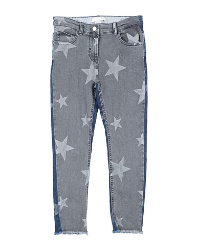 STELLA McCARTNEY KIDS Pantaloni jeans Piombo 98% Cotone, 2% Elastan