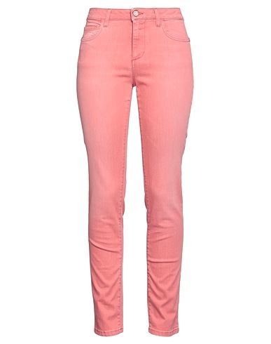 MANILA GRACE Denim pants Antique rose 98% Cotton, 2% Elastane