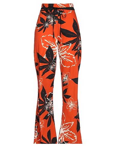 HAVEONE Casual pants Rust 100% Cotton, Elastane