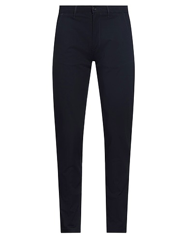 LIU •JO MAN Casual trouser Midnight blue 98% Cotton, 2% Elastane