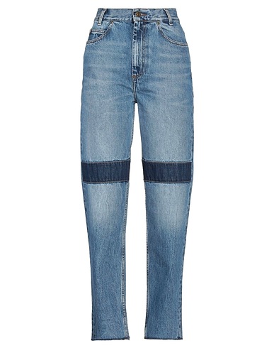 SANDRO Denim trousers Blue 100% Cotton