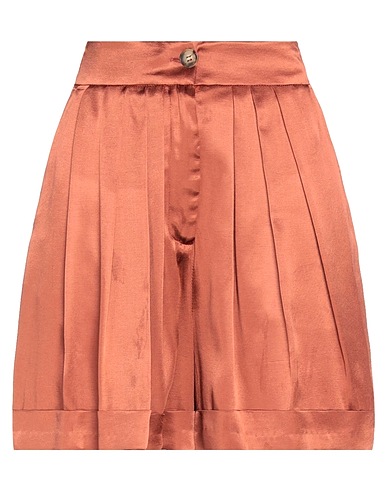 SOLOTRE Shorts & Bermuda Marrone 100% Viscosa