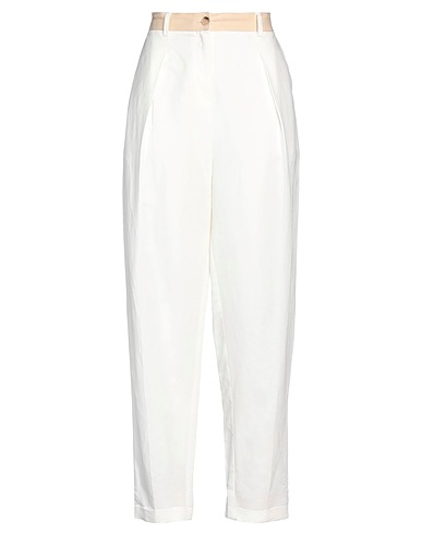 ACTITUDE by TWINSET Ivory 76% Viscose, 24% Linen, Cotton