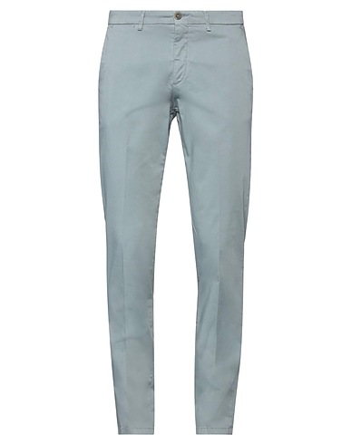 MANUEL RITZ Casual pants Grey 98% Cotton, 2% Elastane