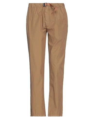 MANUEL RITZ Casual trouser Camel 69% Cotton, 31% Polyamide