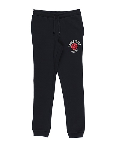 JACK & JONES Casual trouser Black 70% Cotton, 30% Polyester
