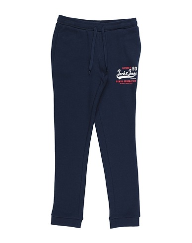 JACK & JONES Casual trouser Midnight blue 70% Cotton, 30% Polyester