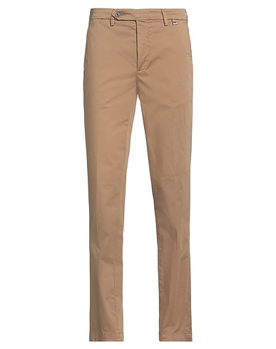 PAOLONI Casual trouser Sand 98% Cotton, 2% Elastane