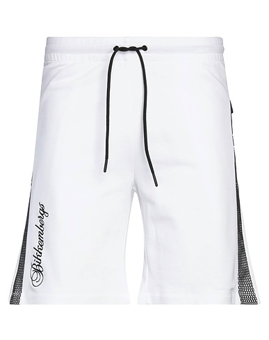 BIKKEMBERGS Shorts & Bermuda White 100% Cotton