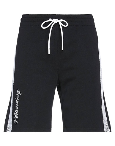 BIKKEMBERGS Shorts & Bermuda Black 100% Cotton