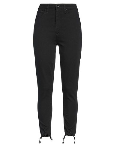 RAG & BONE Denim pants Black 43% Viscose, 33% Cotton, 17% Lyocell, 5% Polyester, 2% Elastane