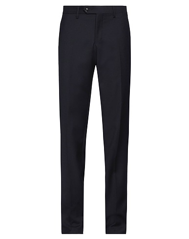 TRUSSARDI Casual trouser Midnight blue 100% Wool
