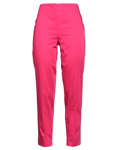 CLIPS MORE Casual trouser Fuchsia 97% Cotton, 3% Elastane