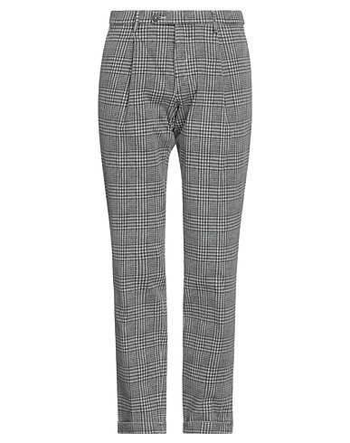 MICHAEL COAL Casual trouser Grey 98% Cotton, 2% Lyocell