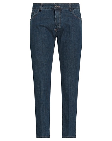 ENTRE AMIS Denim pants Blue 99% Cotton, 1% Elastane
