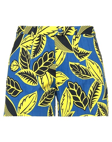 BOUTIQUE MOSCHINO Shorts & Bermuda Yellow 97% Cotton, 3% Other Fibres