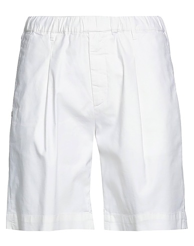 40WEFT Shorts & Bermuda White 67% Cotton, 30% Nylon, 3% Elastane