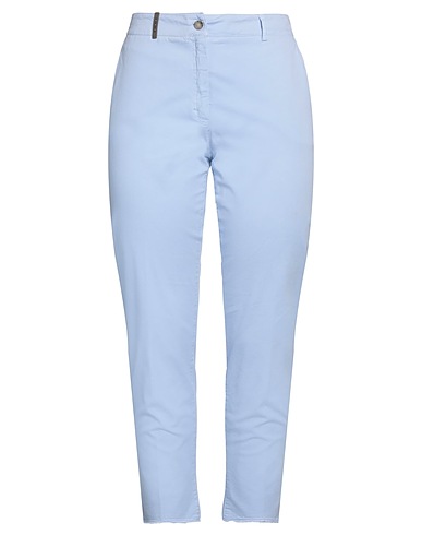 PESERICO Pantalone Celeste 98% Cotone, 2% Elastan