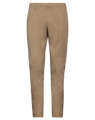DONDUP Casual pants Khaki 96% Cotton, 4% Elastane