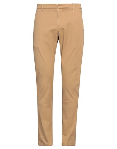 DONDUP パンツ キャメル コットン 96% / ポリウレタン 4%