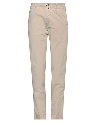 JACOB COHЁN Casual trouser Beige 96% Cotton, 4% Elastane