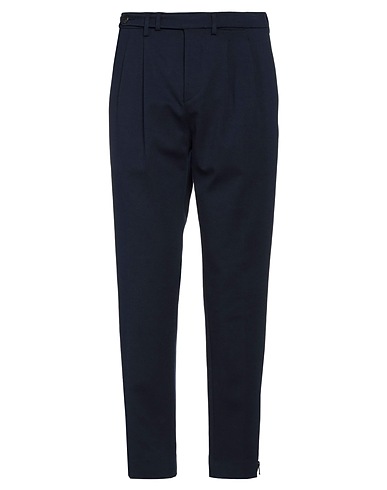 MICHAEL COAL Casual trouser Midnight blue 50% Polyester, 36% Polyamide, 14% Elastane