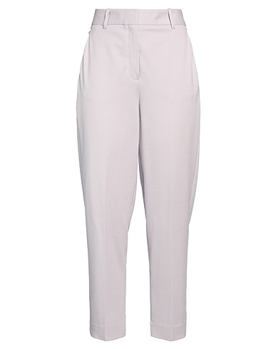 CIRCOLO 1901 Casual trouser Lilac 97% Cotton, 3% Elastane