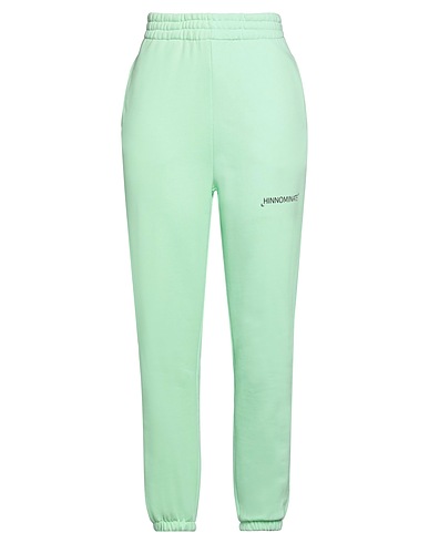 HINNOMINATE Casual trouser Light green 100% Cotton