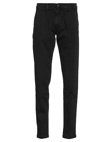 CRISTIANO BIZZARRI Chinos Nero 97% Cotone, 3% Elastan
