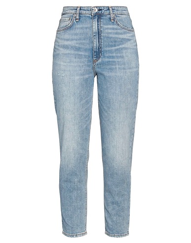 RAG & BONE Denim trousers Blue 92% Cotton, 6% Elastomultiester, 2% Elastane