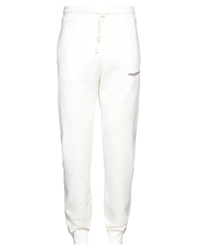 DIESEL スウェットパンツ ホワイト コットン 100%