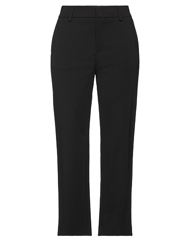 MERCI ITALIA Casual pants Black 52% Cotton, 40% Nylon, 8% Elastane