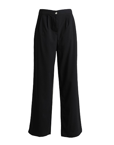VERO MODA Casual pants Black 66% Polyester, 32% Viscose, 2% Elastane