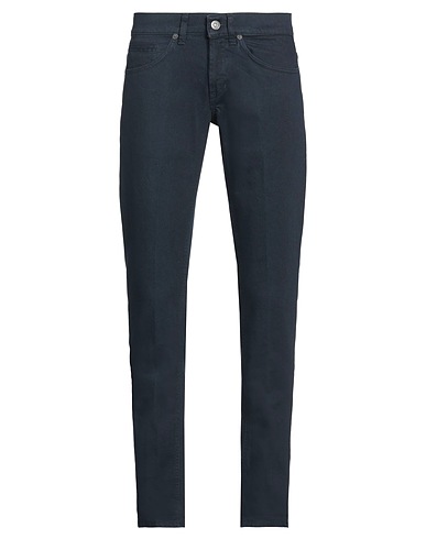 DONDUP Denim pants Navy 97% Cotton, 3% Elastane