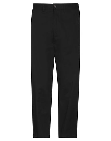 ..,BEAUCOUP Casual trouser Black 97% Cotton, 3% Elastane
