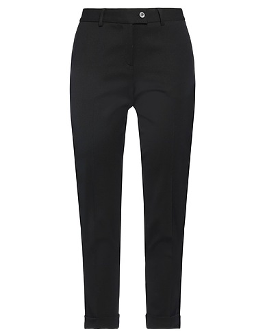 MÊME by GIAB'S Pantalone Nero 53% Poliestere, 43% Lana Vergine, 4% Elastan