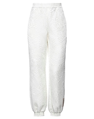 STELLA NOVA Casual pants White 100% Polyester