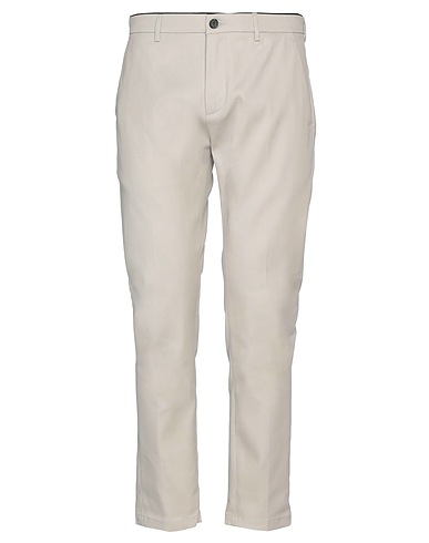 DEPARTMENT 5 Casual trouser Light grey 99% Cotton, 1% Elastane