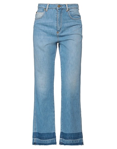 ERMANNO FIRENZE Denim pants Blue 100% Cotton