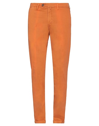 MICHAEL COAL Casual trouser Camel 98% Cotton, 2% Elastane