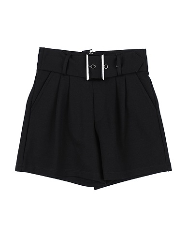 FUN & FUN Shorts & Bermuda Nero 65% Rayon, 30% Nylon, 5% Elastan