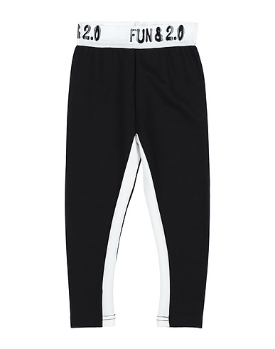 FUN & FUN Leggings Black 60% Viscose, 35% Polyester, 5% Elastane