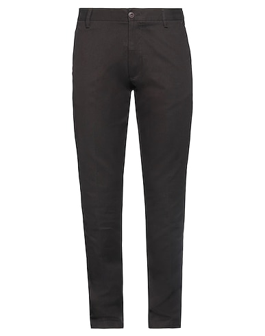HARMONT & BLAINE Casual pants Dark brown 98% Cotton, 2% Elastane