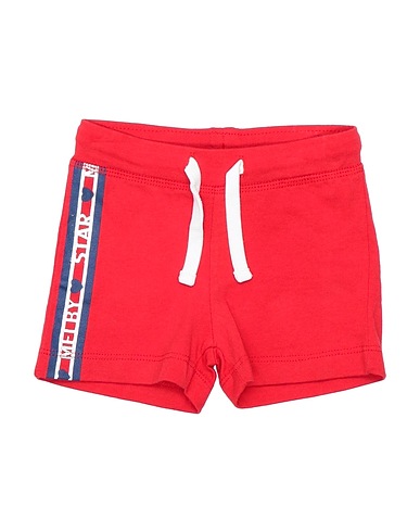 MELBY Shorts & Bermuda Rosso 100% Cotone