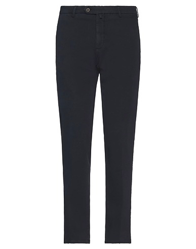 MICHAEL COAL Casual trouser Midnight blue 98% Cotton, 2% Elastane