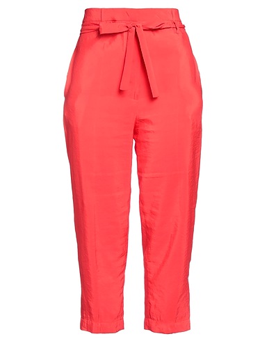 TELA Casual trouser Red 75% Viscose, 25% Polyester