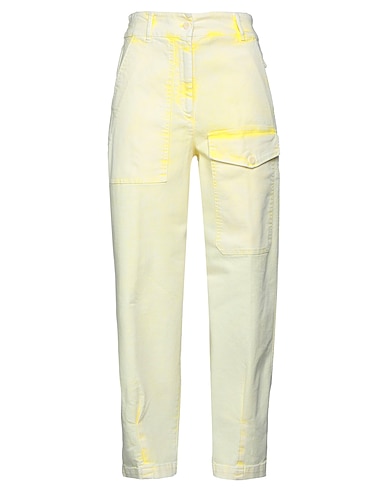 NUDE Cargohose Gelb 97% Baumwolle, 3% Elastan
