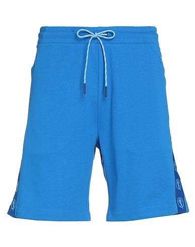 BIKKEMBERGS Shorts & Bermuda Azure 88% Cotton, 12% Polyester