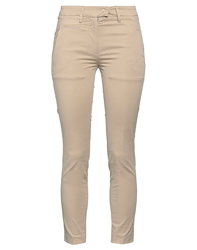 DONDUP Casual trouser Beige 96% Cotton, 4% Elastane