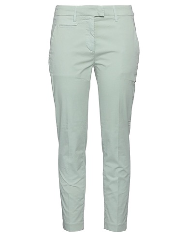 DONDUP Casual pants Sage green 96% Cotton, 4% Elastane